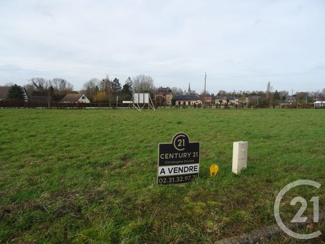 Afficher la photo en grand terrain à vendre - 1112.0 m2 - ST VICTOR DE CHRETIENVILLE - 27 - HAUTE-NORMANDIE - Century 21 Christophe Duclos